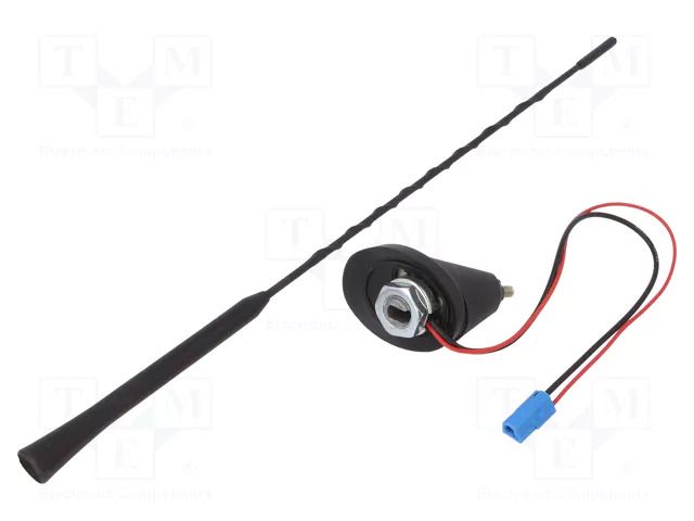 Antenna; car top,automotive; 0.4m; AM,FM; Opel; with amplifier 4CARMEDIA ANT.03.2
