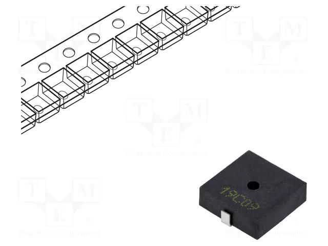 Sound transducer: piezo signaller; without built-in generator Cre-sound Electronics LPT1440S-HS-05