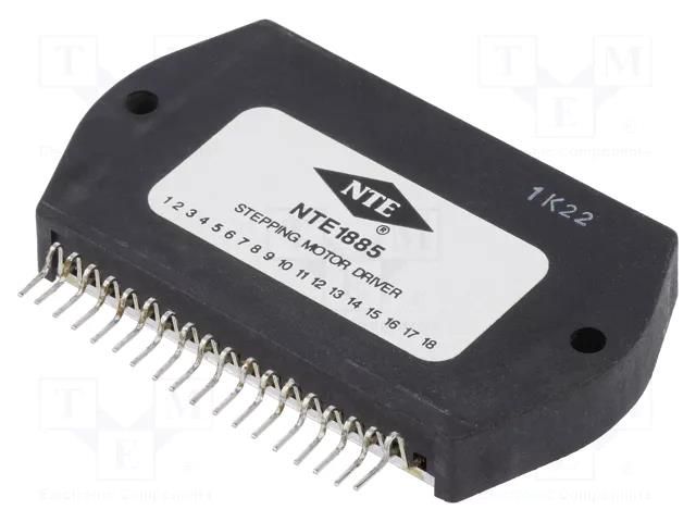 IC: driver; 4-phase motor controller; SIP18; 1.75A; Usup: 50VDC NTE Electronics NTE1885