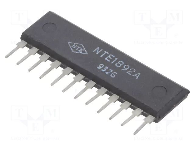IC: driver; bidirectional,motor controller; SIP12; 1.2A; Ch: 4 NTE Electronics NTE1892A