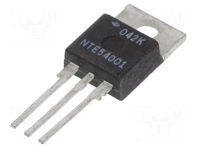 Thyristor; 400V; Ifmax: 55A; 35A; Igt: 40mA; TO220; THT; Ifsm: 550A NTE Electronics NTE54001
