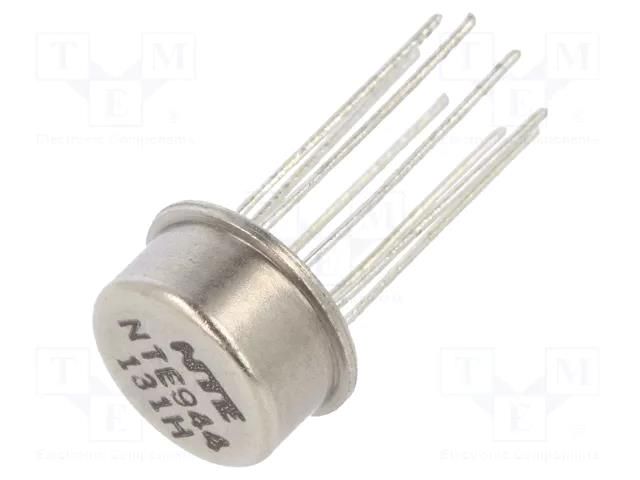 IC: operational amplifier; Ch: 1; TO5; ±18VDC NTE Electronics NTE944