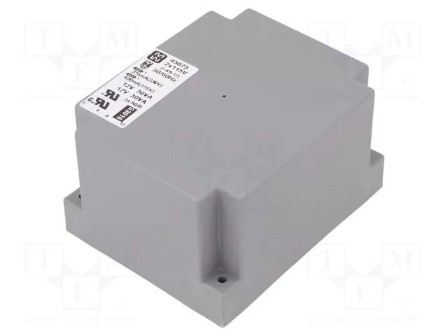 Transformer: encapsulated; 60VA; 115VAC,230VAC; 12V; 12V; 2.5A MYRRA MYRRA-45075