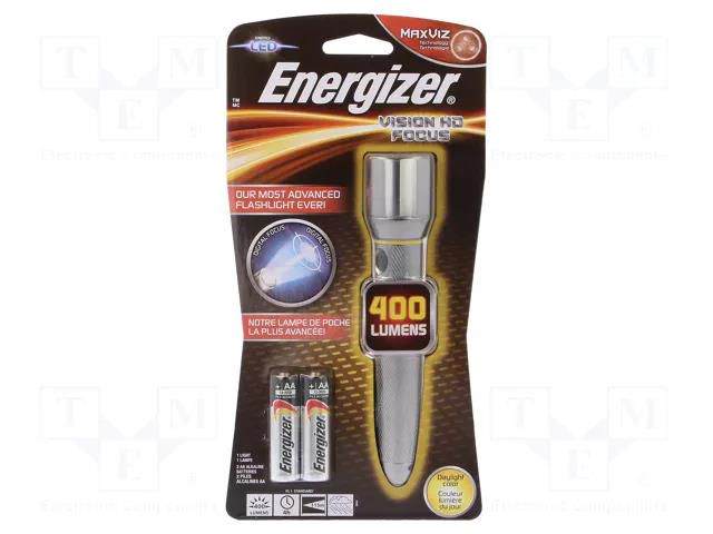 Torch: LED; waterproof; 4h; 400lm ENERGIZER VISION-HD-2AA