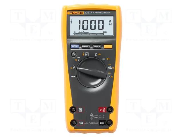 Digital multimeter; LCD; 3,75 digit (6000); True RMS AC FLUKE FLK-179