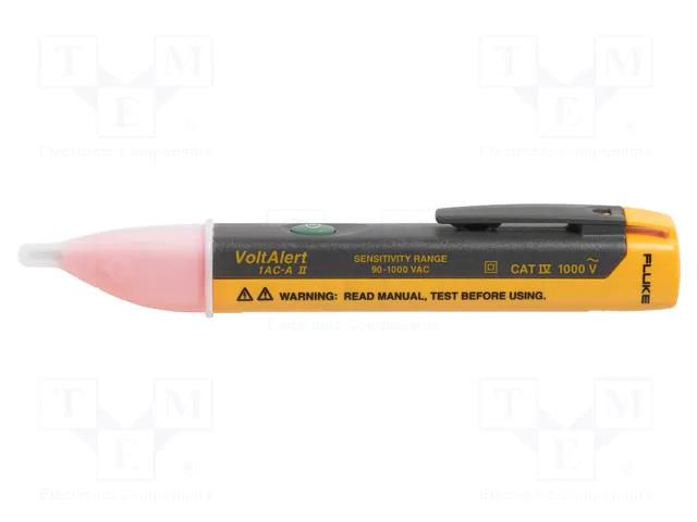 Tester: non-contact voltage detector; 200÷1000VAC; IP40 FLUKE FLK-1AC-2