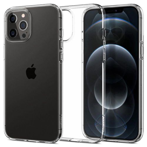 Spigen Liquid Crystal Case for iPhone 12 / iPhone 12 Pro - Transparent, Spigen 8809710756458 8809710756458