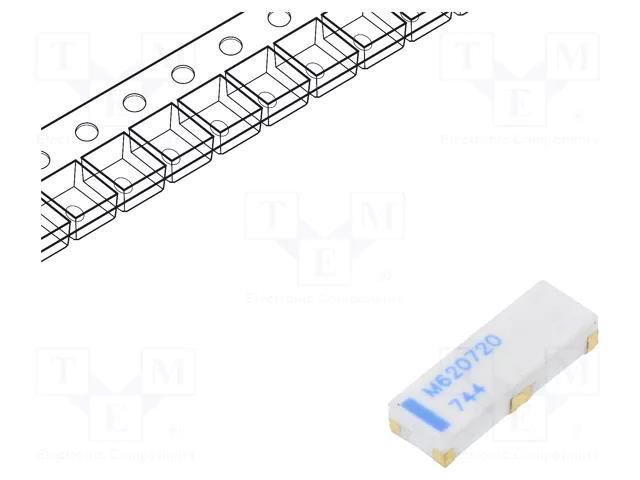 Antenna; ISM; 0.75dBi; linear; SMD; 863÷870MHz,902÷928MHz KYOCERA AVX M620720