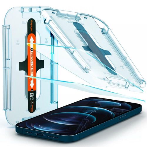 Spigen Glas.tR EZ Fit Tempered Glass for iPhone 12 Pro Max - 2 pcs., Spigen 8809710757035 8809710757035