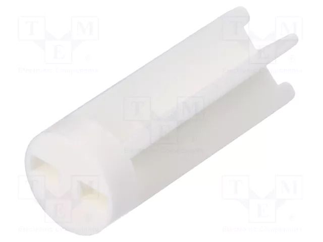 Spacer sleeve; LED; Øout: 6mm; ØLED: 5mm; L: 15.9mm; natural; UL94V-0 DREMEC DR8GE04V80592