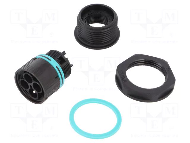 Connector: AC supply; screw terminal; male; TH387; 17.5A; 450V TECHNO THB.387.E3A