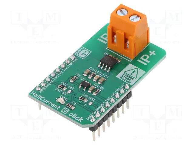 Click board; prototype board; Comp: ACS723 IC; Hall sensor MIKROE MIKROE-3443