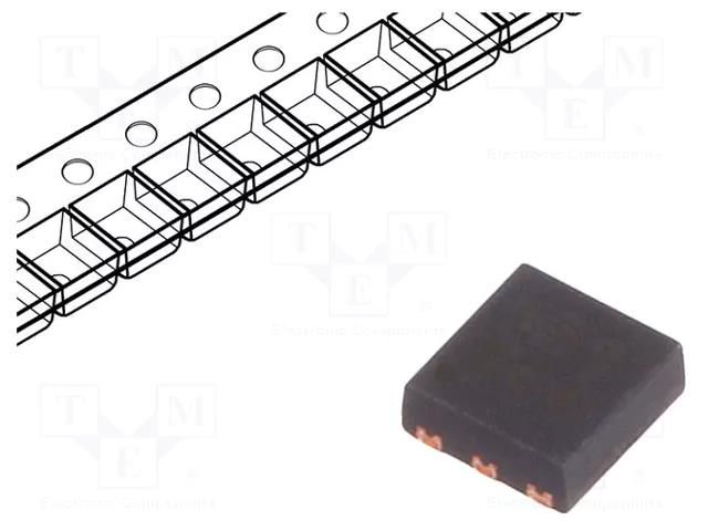 Transistor: P-MOSFET; unipolar; -20V; -10A; Idm: -30A; 1W; uDFN6; ESD TOSHIBA SSM6J501NU