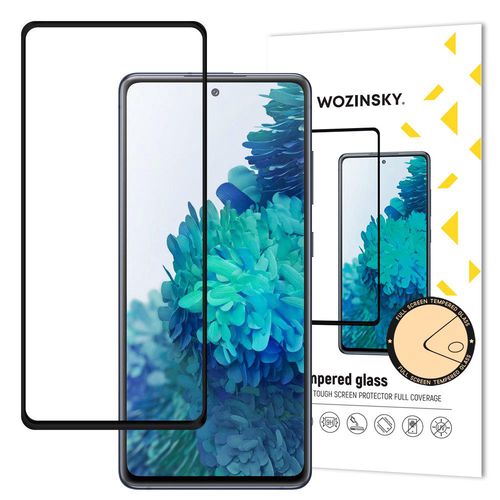 Wozinsky Tempered Glass Full Glue Super Tough Screen Protector Full Coveraged with Frame Case Friendly for Samsung Galaxy S20 FE black, Wozinsky 5907769315442 5907769315442