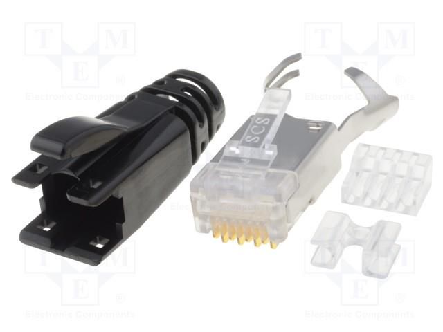 Connector: RJ45; plug; PIN: 8; shielded; 8p8c; for cable BEL FUSE SS-39200-030