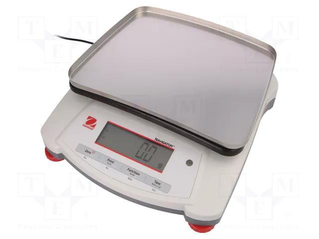 Scales; electronic,counting,precision; Scale max.load: 4.2kg OHAUS OHS-NVT4201