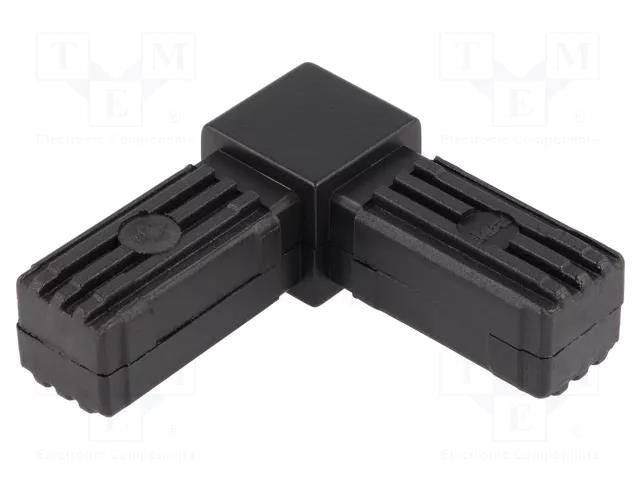 Mounting coupler; for profiles; polyamide; -30÷100°C; I: 56mm ELESA+GANTER STC.20-2A-2W-C9