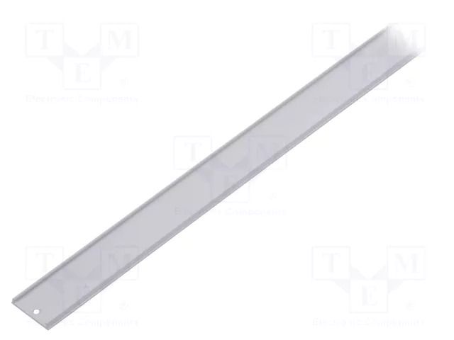 Profiles for LED modules; white; L: 1m; FIX16; aluminium; surface TOPMET TOP-FIX16/WH-1M