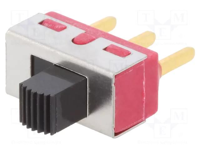 Switch: slide; Pos: 2; SPDT; 6A/120VAC; 6A/28VDC; ON-ON; soldered C&K 1101M2S3CBE2