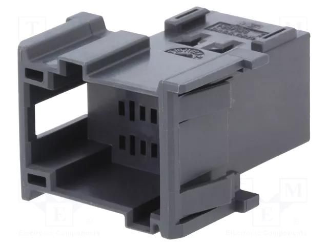 Connector: automotive; plug; male; JPT,MCP 2.8; for cable; PIN: 9 TE Connectivity 1-967626-4