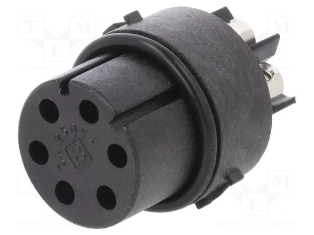 Connector: circular; contact insert; Mini Buccaneer; female; 250V BULGIN SA3244