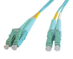 FIBRE OPTIC LEAD ASSY, LC DUPLEX, MM, 2M LCLC-3DTP020