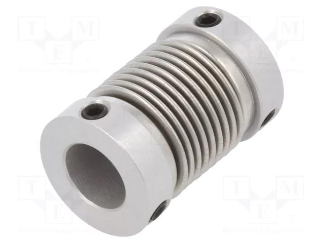 Coupling; Ø1: 8mm; Ø2: 6mm; aluminium,stainless steel; -30÷120°C KÜBLER 8.0000.1202.0806