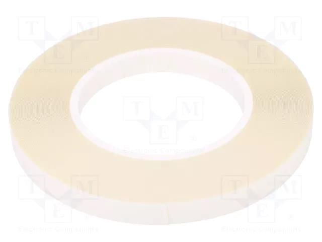 Tape: fixing; W: 12mm; L: 25m; Thk: 0.25mm; double-sided; acrylic AFTC AFTC-8502-12MM-25M