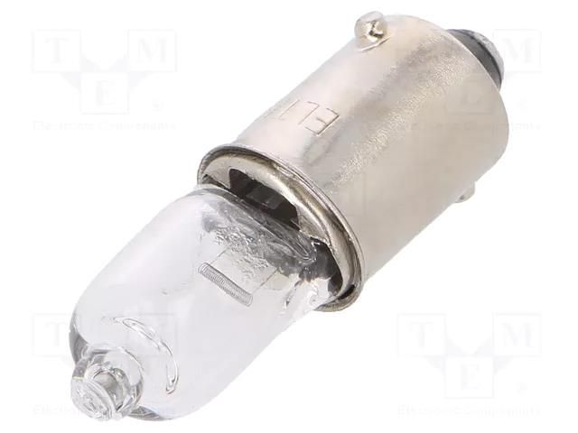 Filament lamp: automotive; BA9S; transparent; 12V; 10W; VISIONPRO ELTA EB0390SB