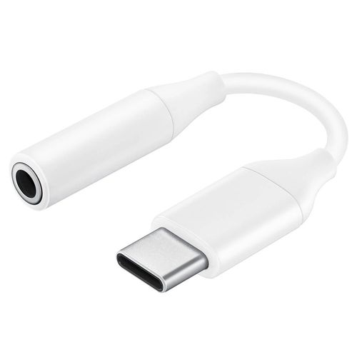 Samsung Headphone Adapter 3.5mm Mini Jack (Female) - USB Type C (Male) White (EE-UC10JUWEGWW), Samsung EE-UC10JUWEGWW EE-UC10JUWEGWW