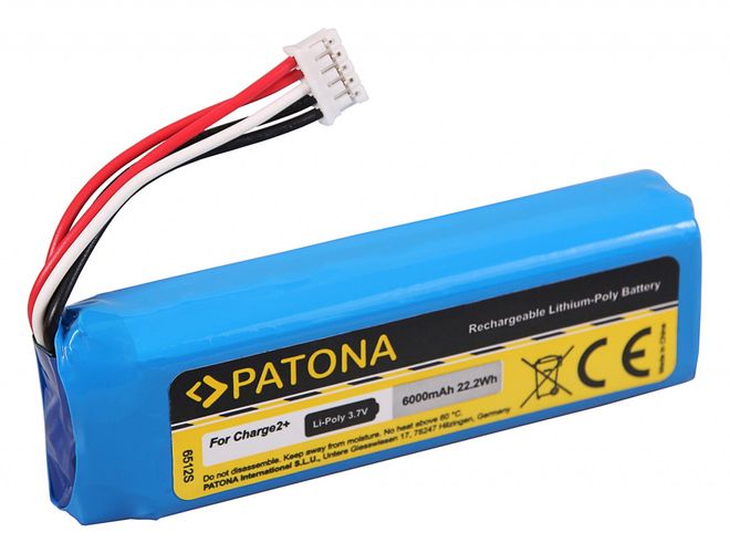PATONA Battery f. JBL Charge 2+ 2 Plus MLP912995-2P, PATONA 6512 4055655183918