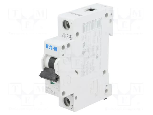Circuit breaker; 230/400VAC; Inom: 1.6A; Poles: 1; Charact: C; 15kA EATON ELECTRIC FAZ-C1.6/1
