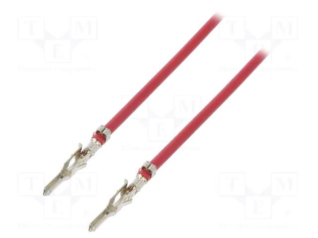 Cable; Mini-Fit Jr.male; Len: 0.3m; 18AWG; Contacts ph: 4.2mm MOLEX MX-79758-0013