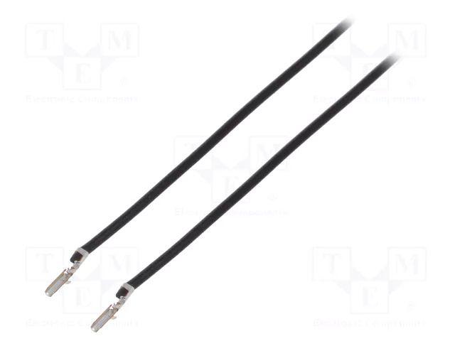 Cable with connectors; 300mm; CLIK-Mate female; Plating: tinned MOLEX MX-79758-1013