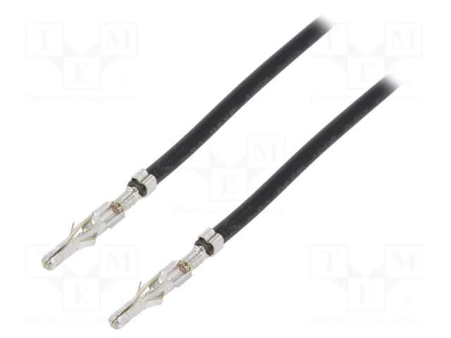Cable; Standard .062" male; 0.15m; 18AWG MOLEX MX-79758-2033