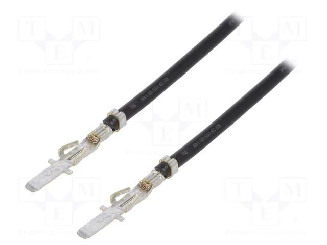 Cable; SABRE male; Len: 0.15m; 16AWG; Contacts ph: 7.5mm MOLEX MX-79758-2041