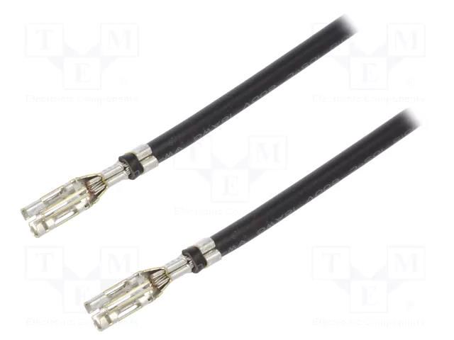 Cable; SABRE female; Len: 0.3m; 16AWG; Contacts ph: 7.5mm MOLEX MX-79758-2044