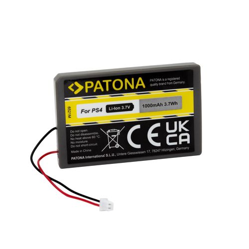 PATONA Battery f. Sony Playstation 4 PS4 Dualshock 4 V2 Controller, PATONA 6521 4055655221368