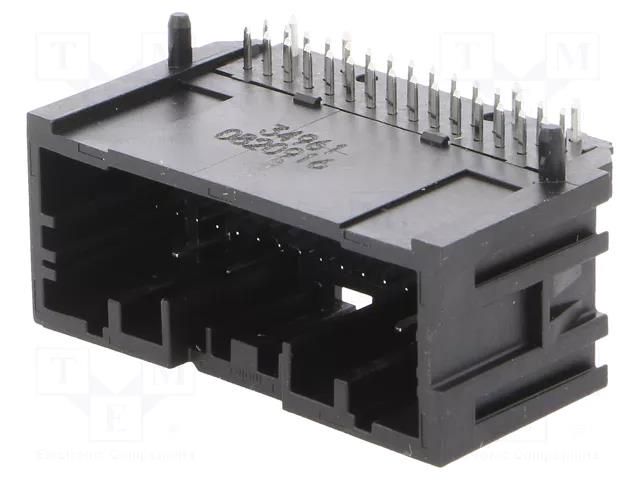Connector: automotive; socket; male; Mini50; PIN: 34; angled 90° MOLEX MX-34961-0340