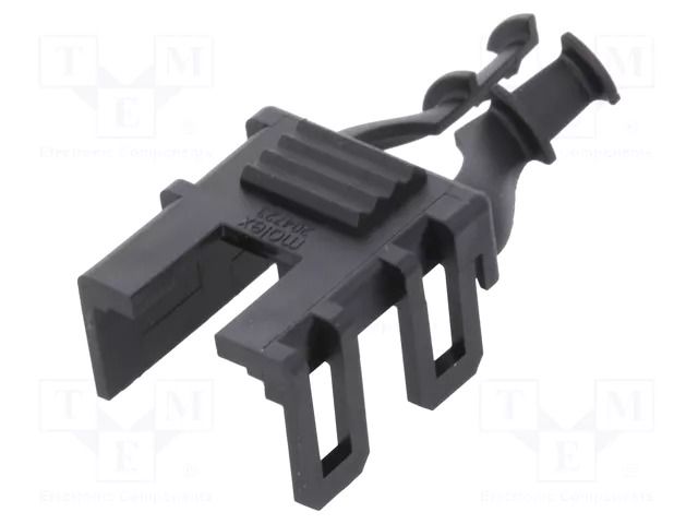 Cable hood and fastener; male,female; PIN: 6; 2x3; Mini-Fit Jr. MOLEX MX-204723-0006