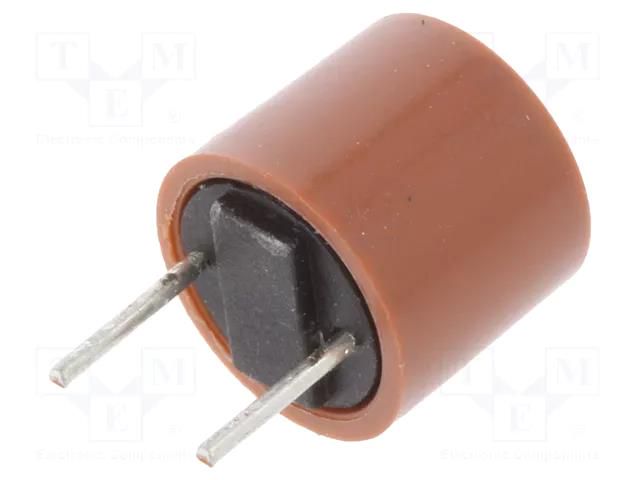 Fuse: fuse; 2.5A; 250VAC; time-lag; TR5; THT; 887.100; copper; 5.08mm ESKA 887.121