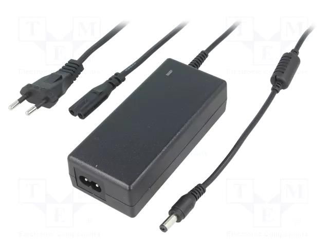 Power supply: switching; 12VDC; 6A; Out: 5,5/2,1; 72W; 90÷264VAC CELLEVIA POWER CLD-7012-T2-E