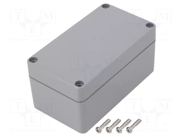 Enclosure: multipurpose; X: 65mm; Y: 115mm; Z: 55mm; ABS; dark grey GAINTA G308-IP67