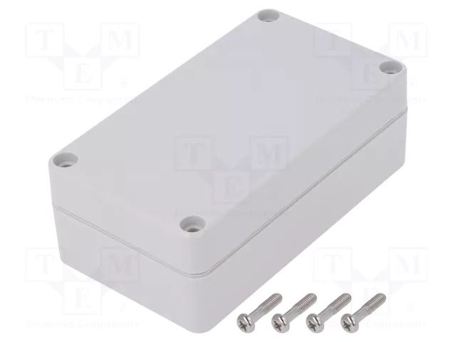 Enclosure: multipurpose; X: 65mm; Y: 115mm; Z: 40mm; polycarbonate GAINTA G203-IP67