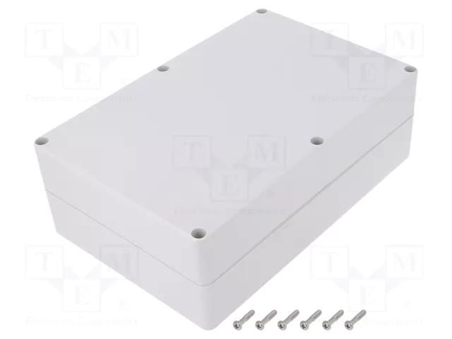 Enclosure: multipurpose; X: 146mm; Y: 222mm; Z: 75mm; polycarbonate GAINTA G232-IP67