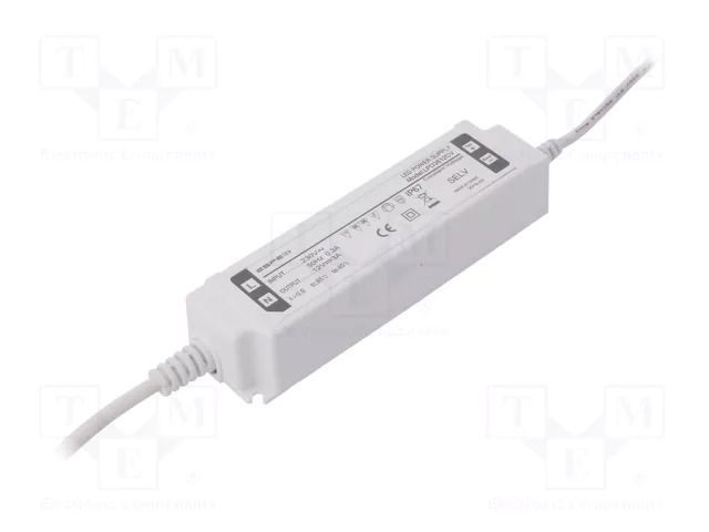 Power supply: switching; LED; 36W; 12VDC; 3A; 220÷240VAC; IP67; 85% ESPE LPD3612CV
