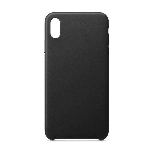 ECO Leather case cover for iPhone 12 Pro Max black, Hurtel 5907769323690 5907769323690