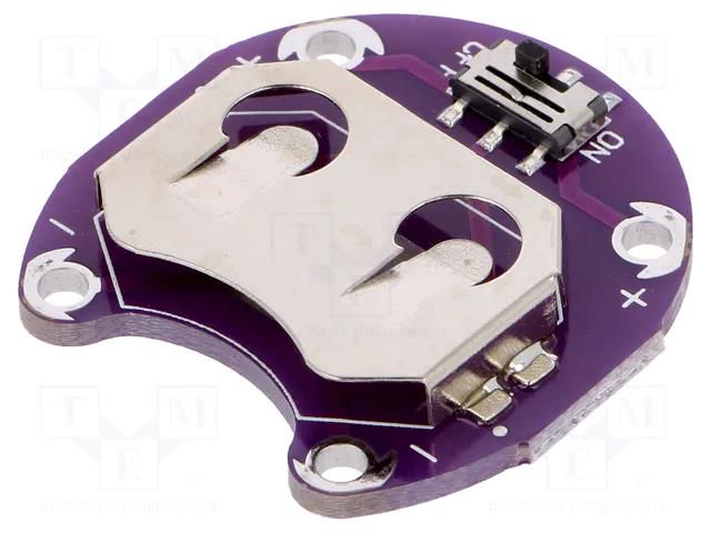 Module robotics: adapter; LilyPad; RTC battery; Size: CR2032 OKYSTAR OKY3397