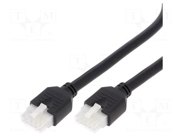 Cable; Mini-Fit Jr; female; PIN: 10; Len: 0.5m; 5A; Insulation: PVC MOLEX MX-245135-1005