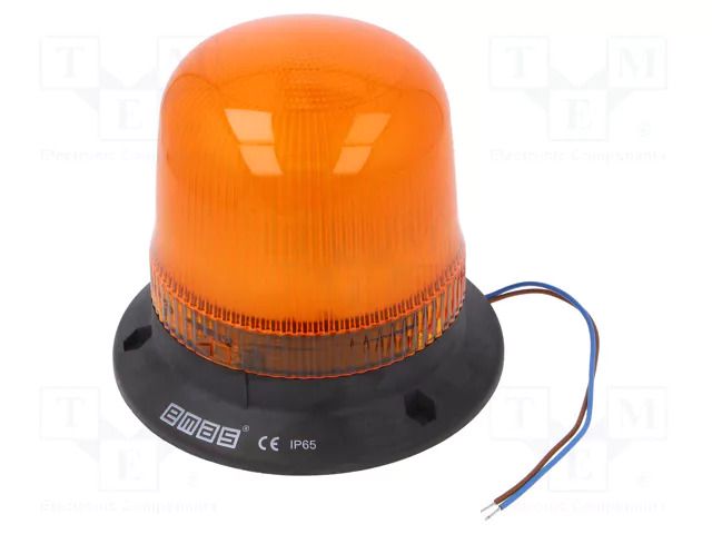 Signaller: lighting; yellow; IT; 220VAC; Light source: LED; 3.4W EMAS T0-IT120Y220